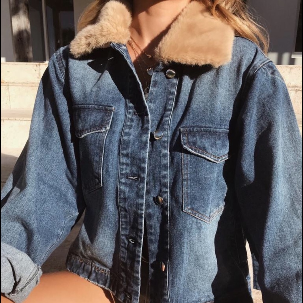 NWT Tiger Mist Jean Jacket